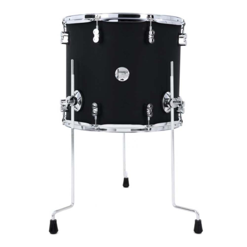 PDP Concept Maple 5 Piece Shell Pack Satin Black-percussion-PDP- Hermes Music